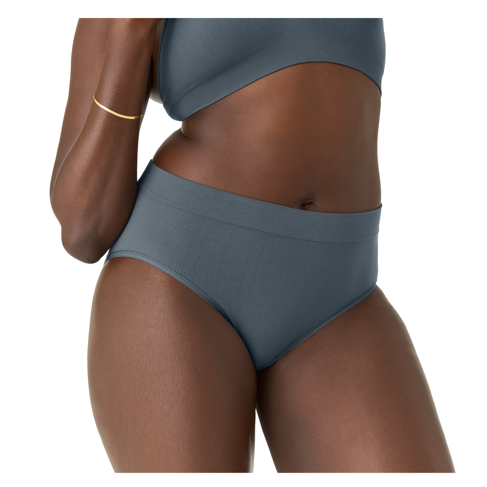 Women's Seamless High Rise Brief - Pebble WO1 [9120]