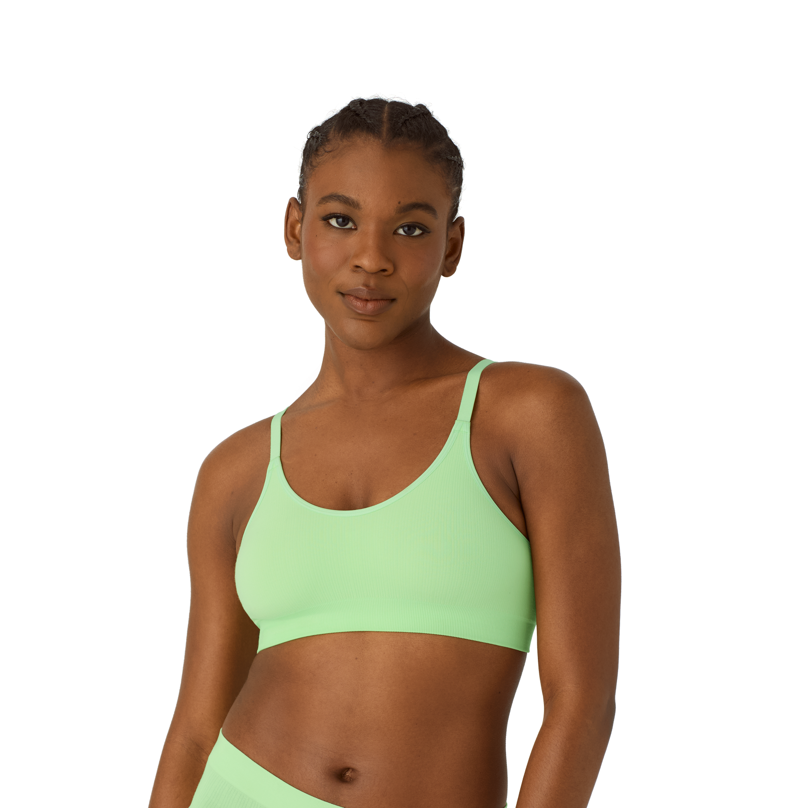 Seamless Bralette Spearmint WO1