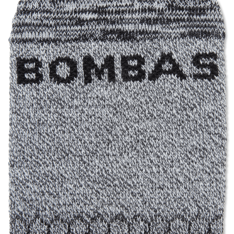 Ankle Compression Socks - Charcoal - Detail [7762]