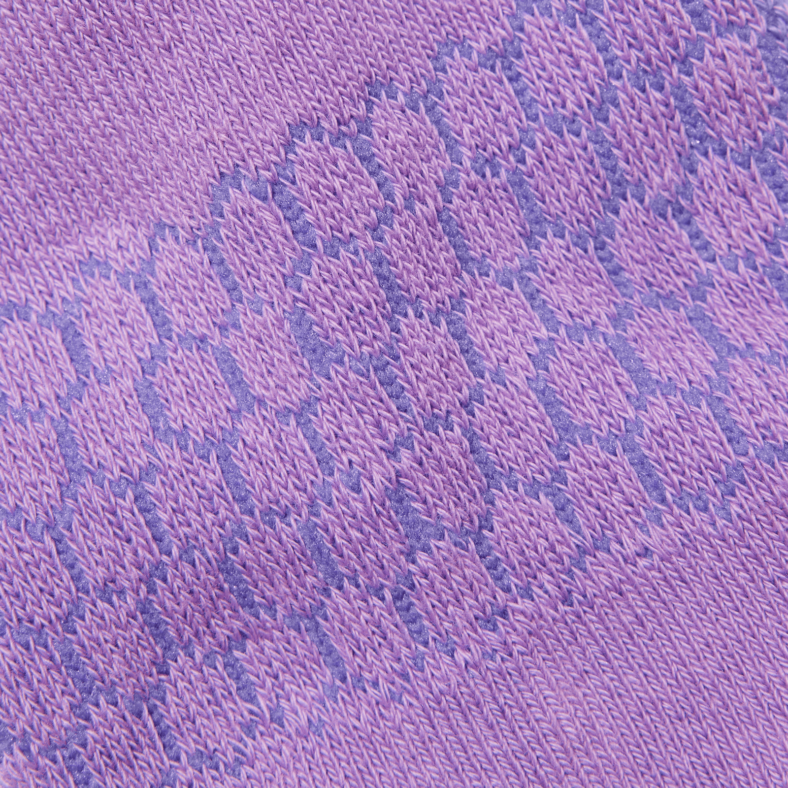 Youth Two Tone Ankle Socks - Iris Violet Orchid Detail [7791]