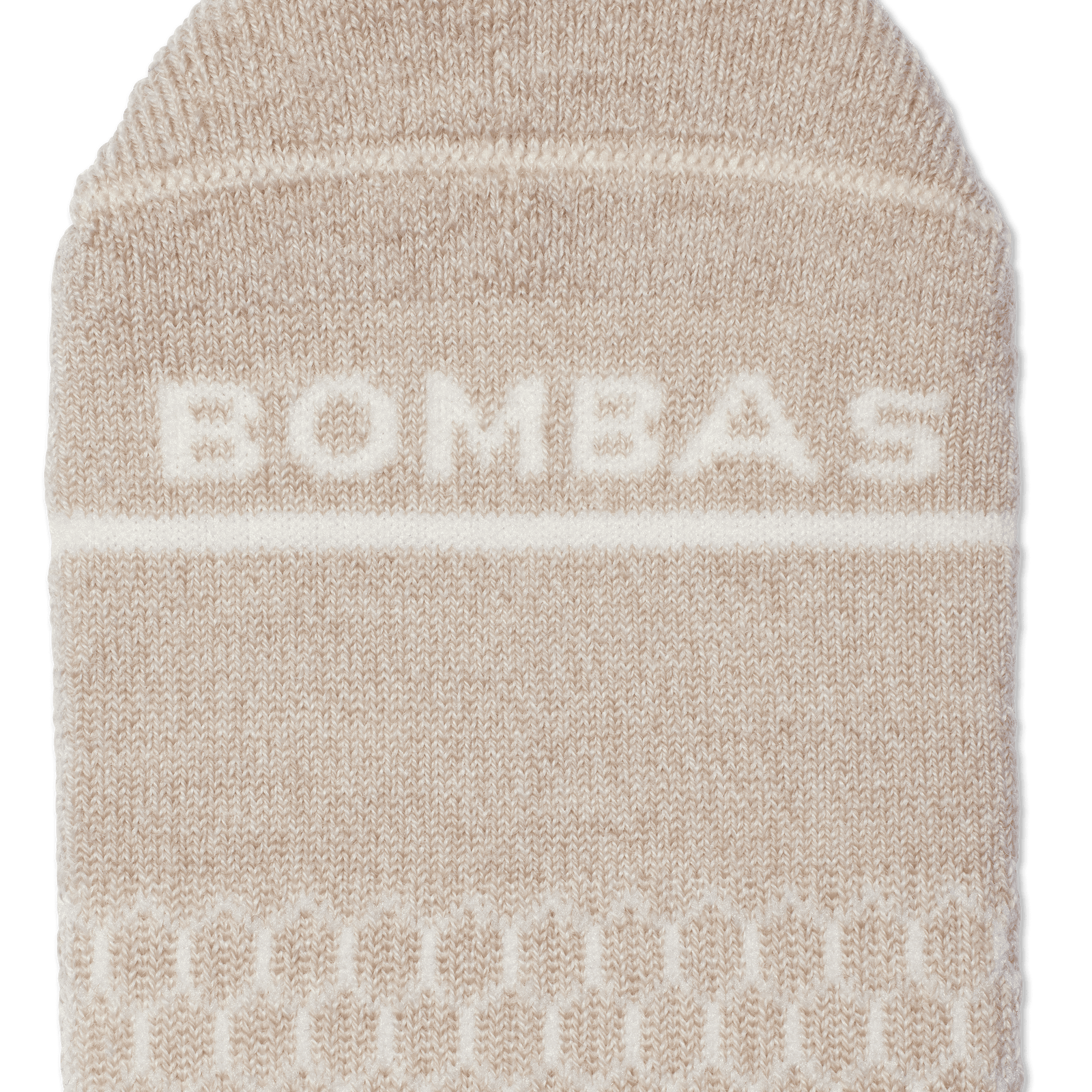 Merino Wool Blend Calf Socks - Khaki Detail [7800]