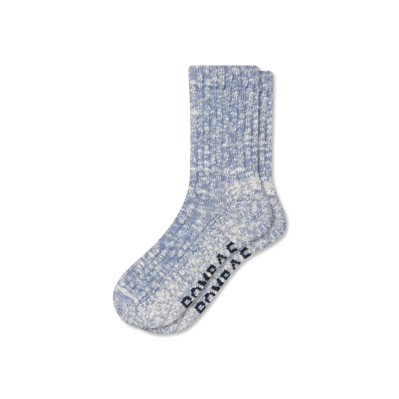 Chunky Ragg Half Calf Socks - blue smoke L [7811]