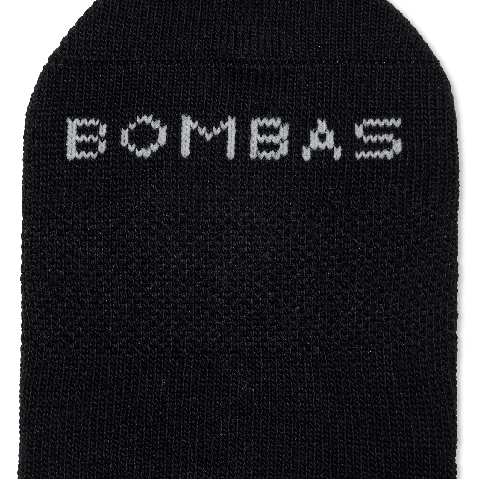 Toddler Lightweight Calf Sock - Black - Detail [7846]