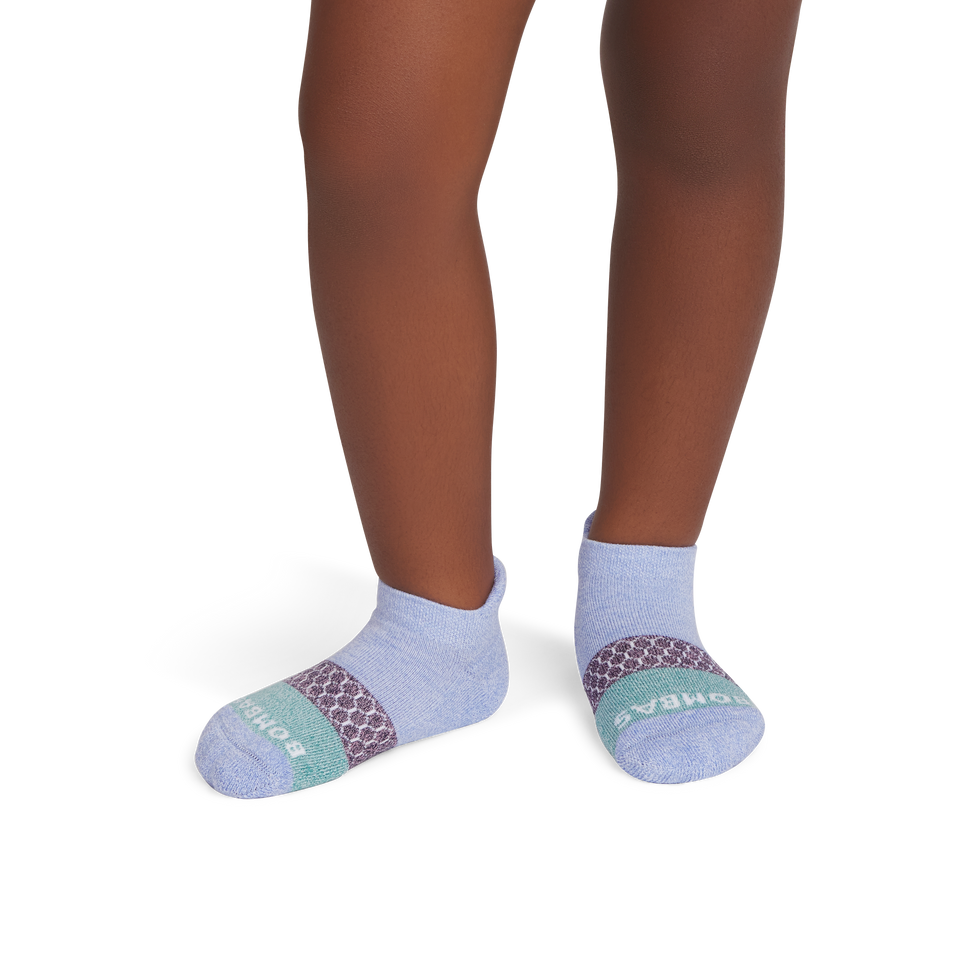 Junior Ankle Socks - periwinkle mauve JO1 [7858]