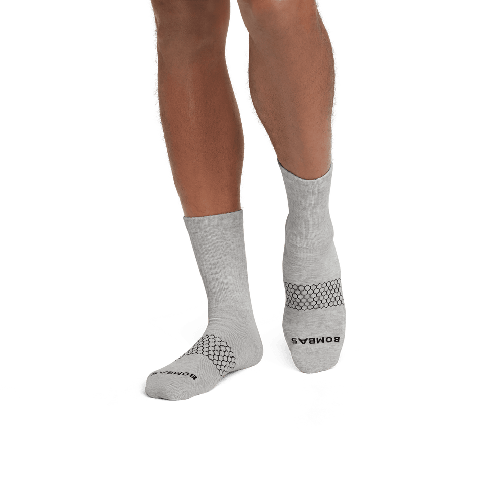 Solids Half Calf Socks lgh-MO-2-transparent
