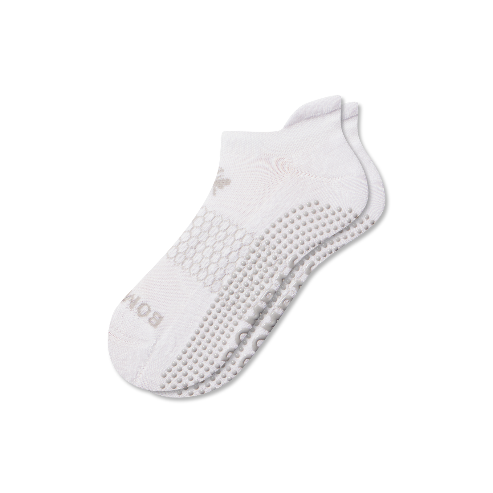 Gripper Ankle Socks - white L [7880]