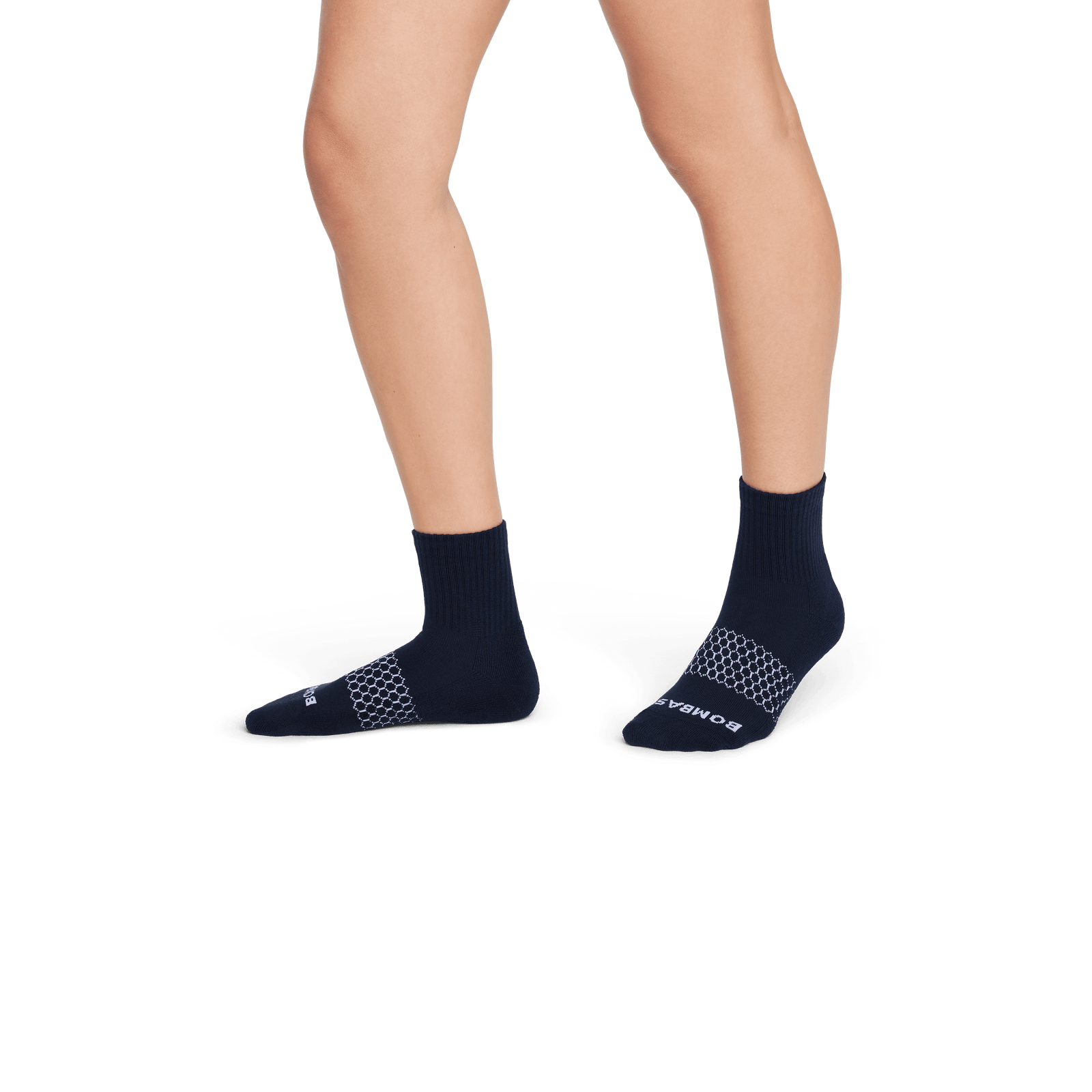 Solid Quarter Socks - Midnight Navy WO2 [8002]
