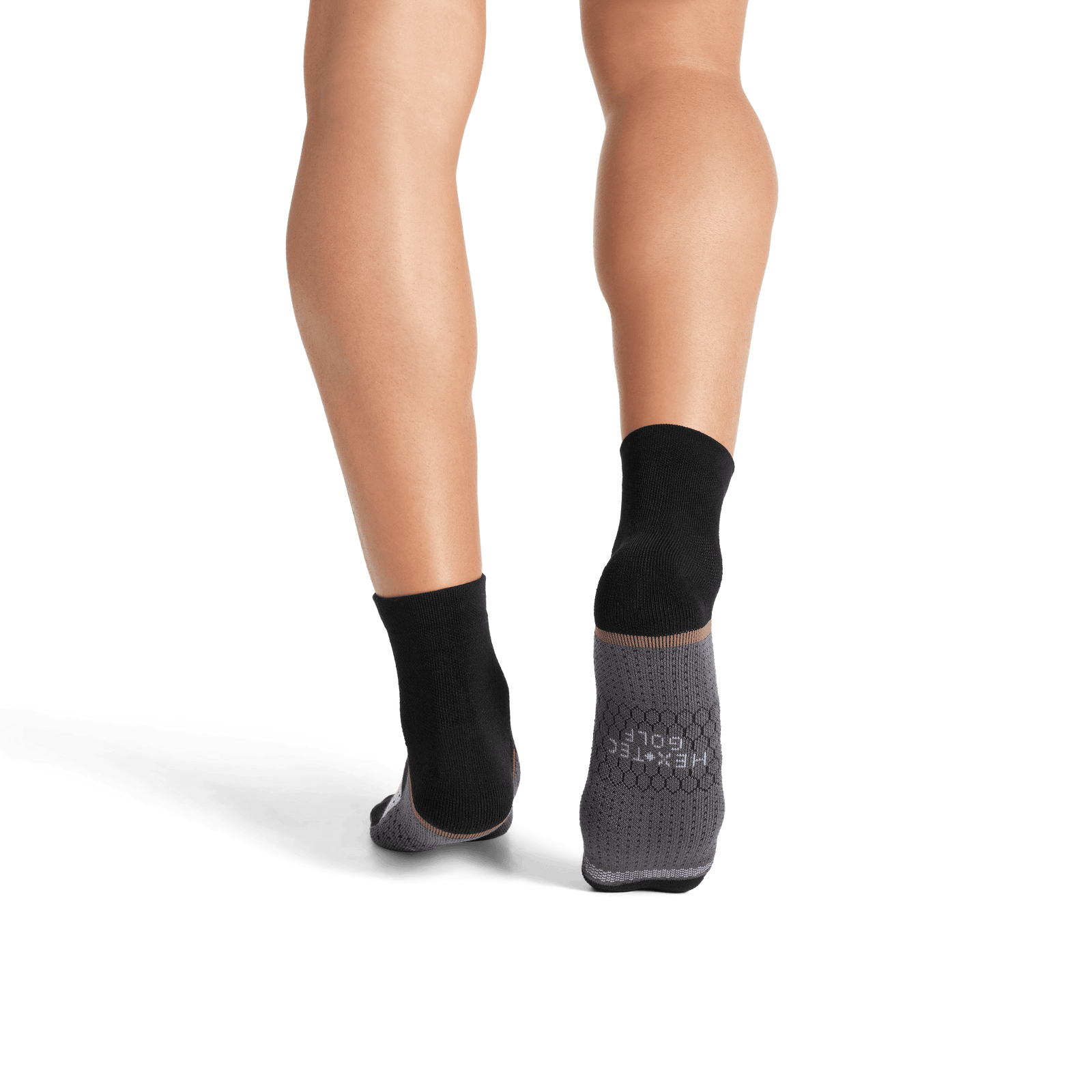 Men's Golf Quarter Sock - Black MO2 [8080]