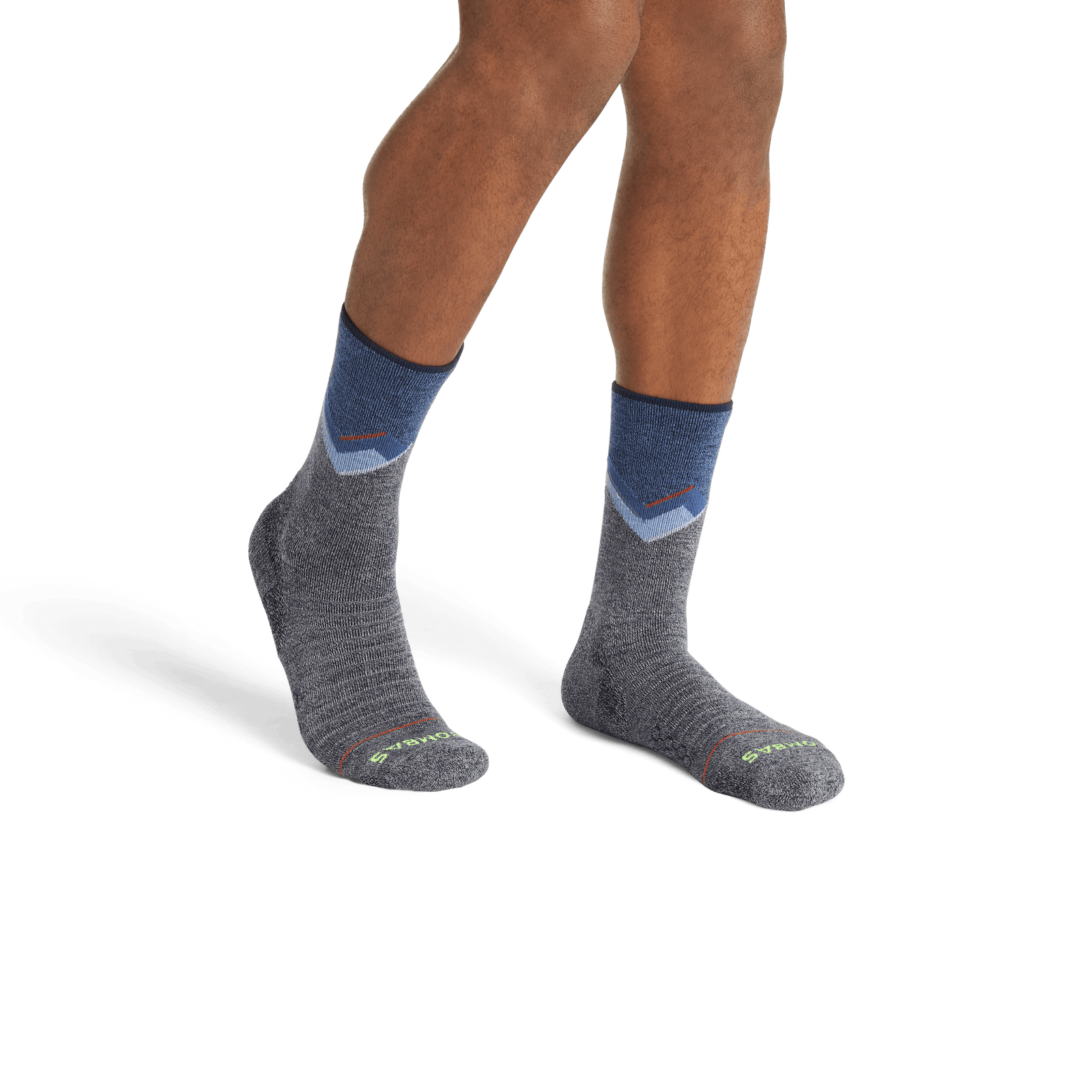 Merino Wool Blend Hiking Calf Socks - Midnight Navy MO1 [8082]