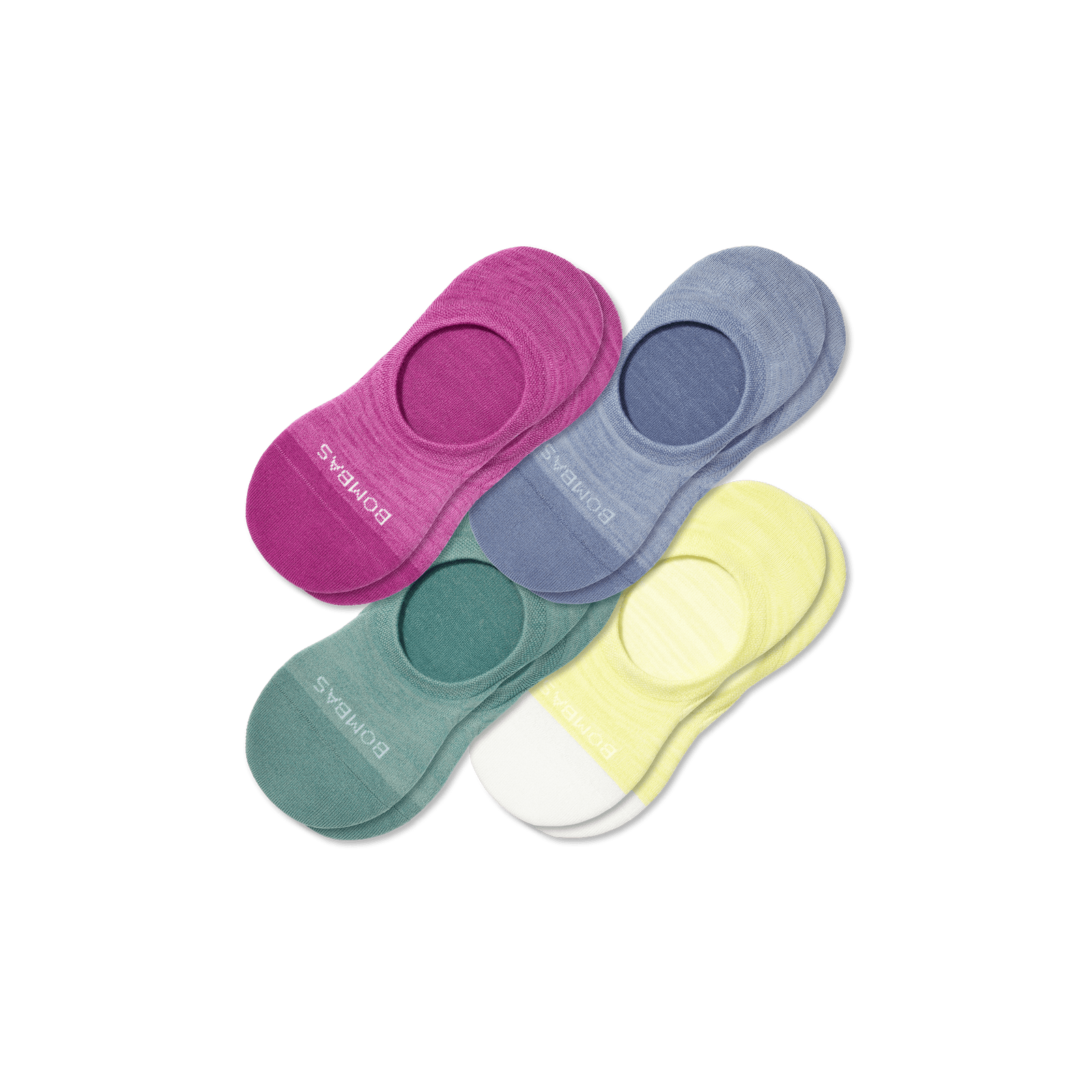 Women’s Lightweight No Show Sock 4-Pack - Fjord Pink Mix L [8200]