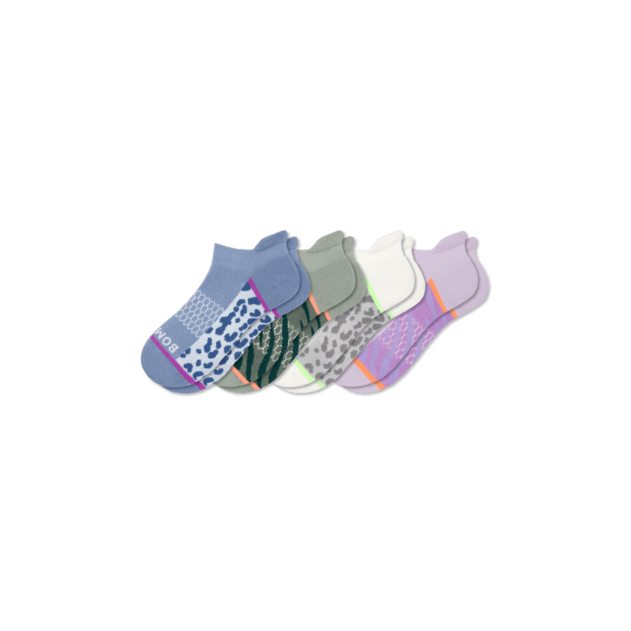 Youth Wild Wear Ankle Sock 4-Pack - Play Day Step