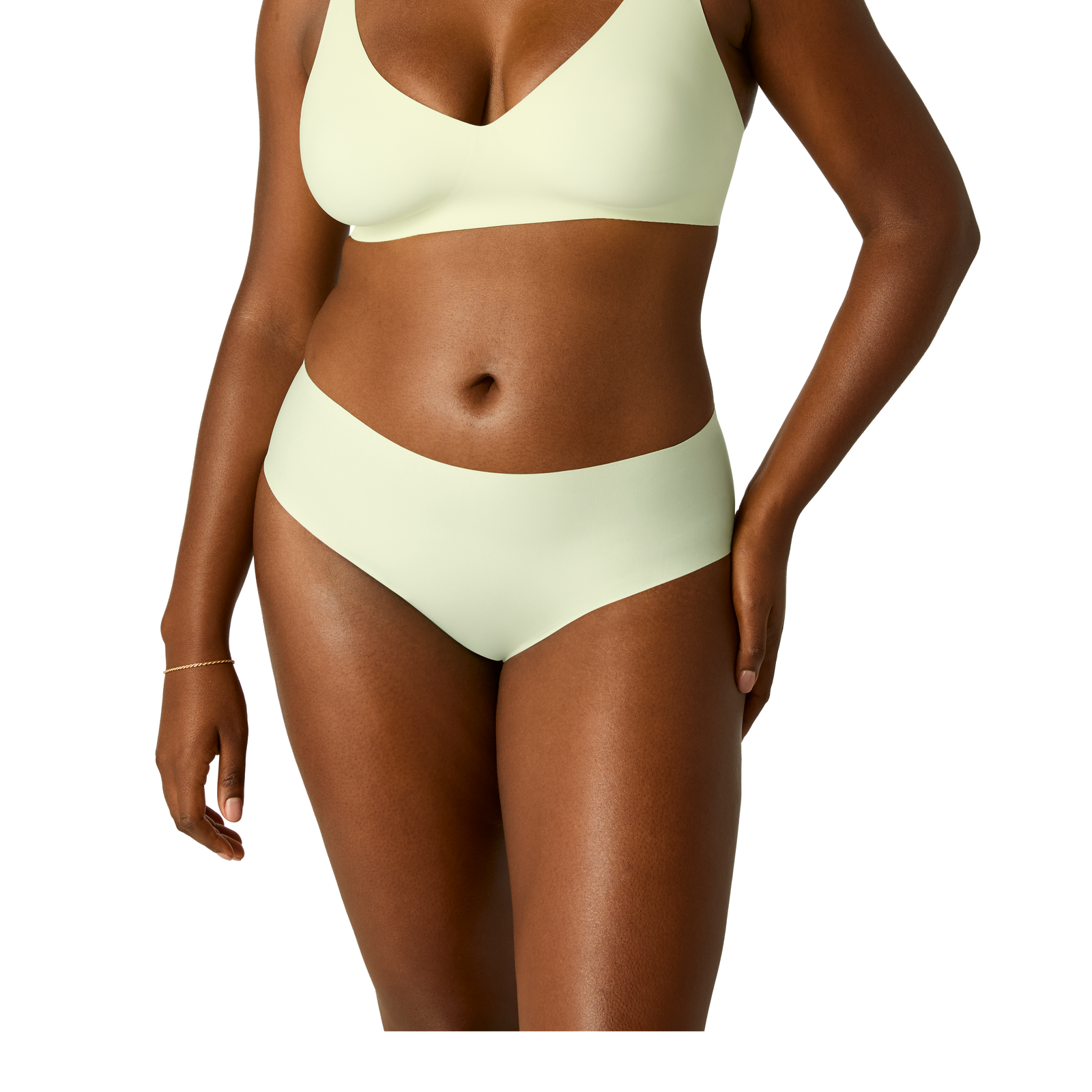 Women's No Show Hipster - Light Meringue WO1 [8274]
