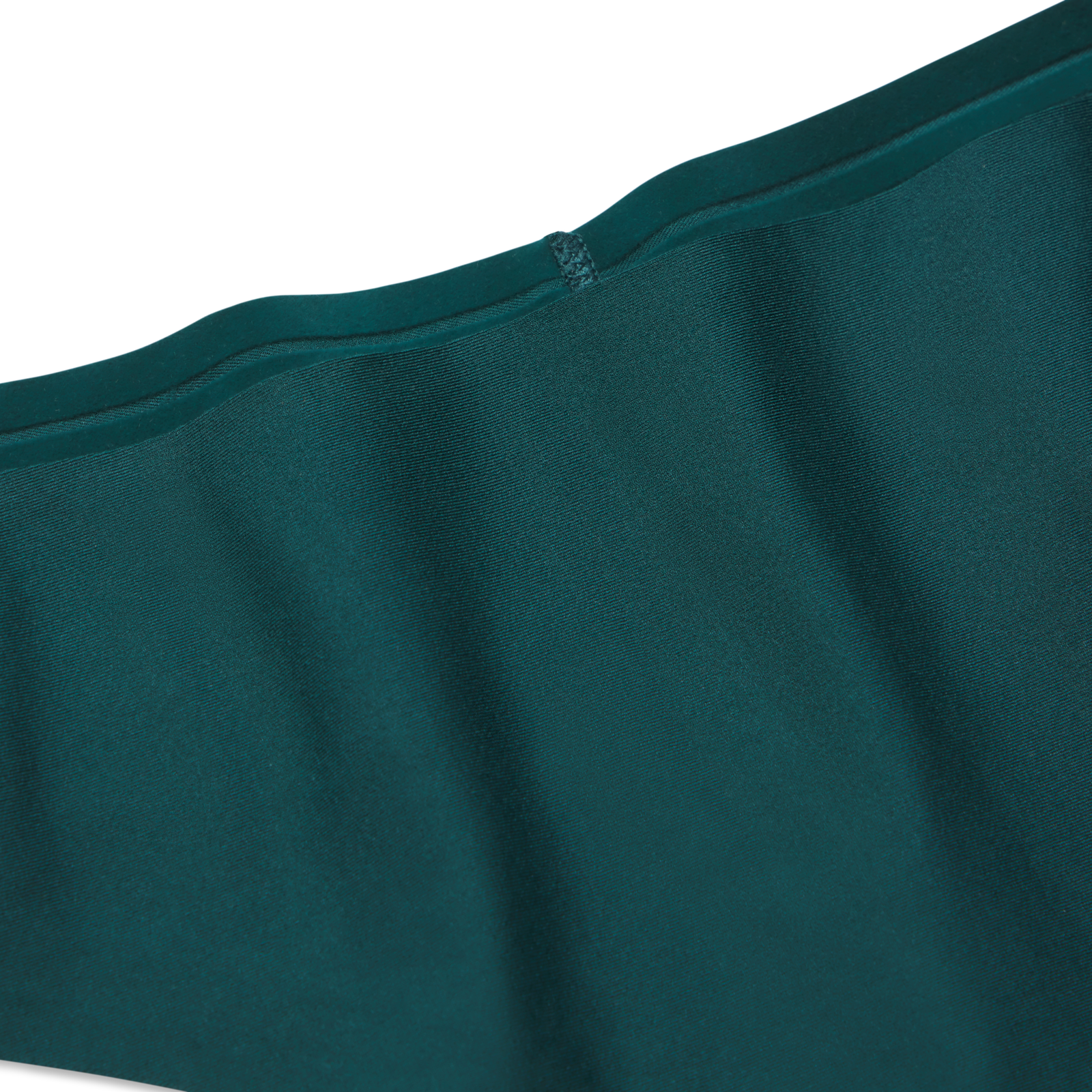 Women's No Show Thong - Teal Pine Detail [8275]