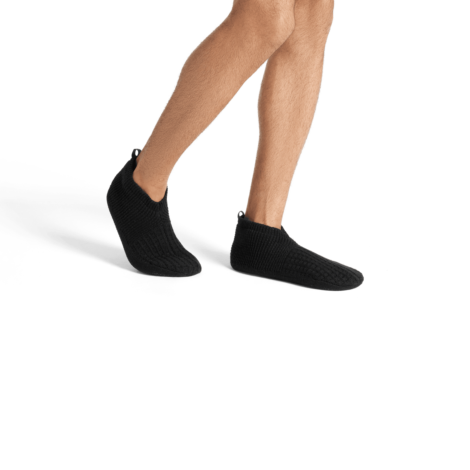 Waffle Gripper Slipper - Black MO1 [8282]