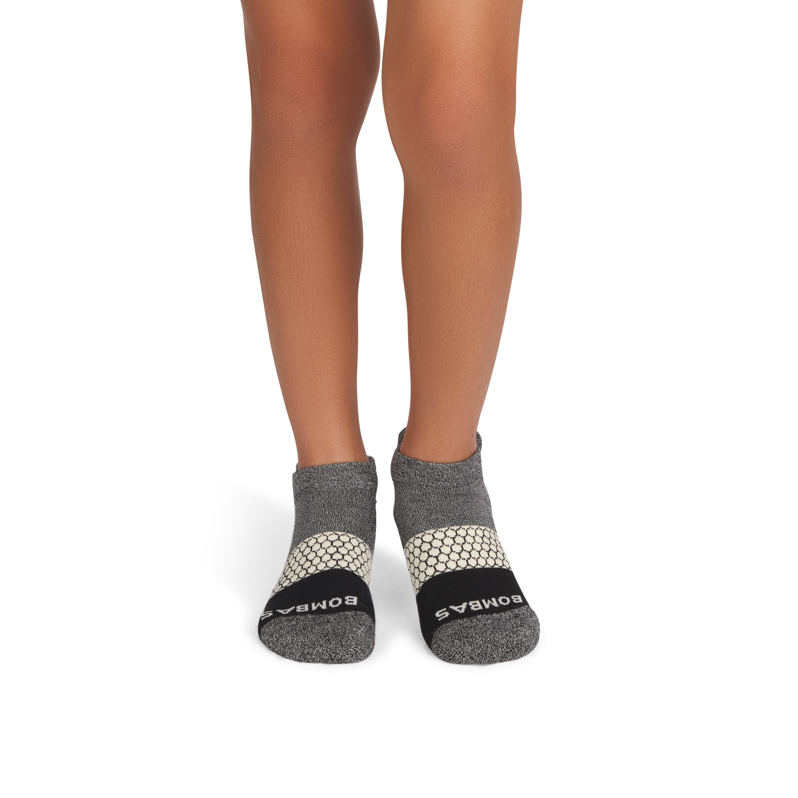 Tri-Block Ankle Sock - cream black YO1 [8293]