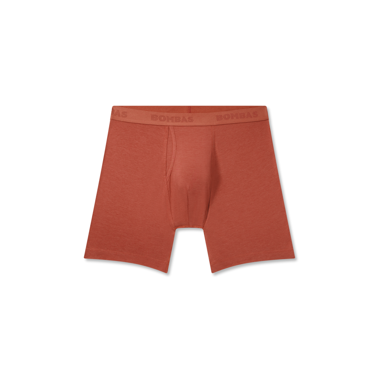 Men's Cotton Modal Blend Boxer Brief cinnabar-adult-male-1-layflat-1-transparent