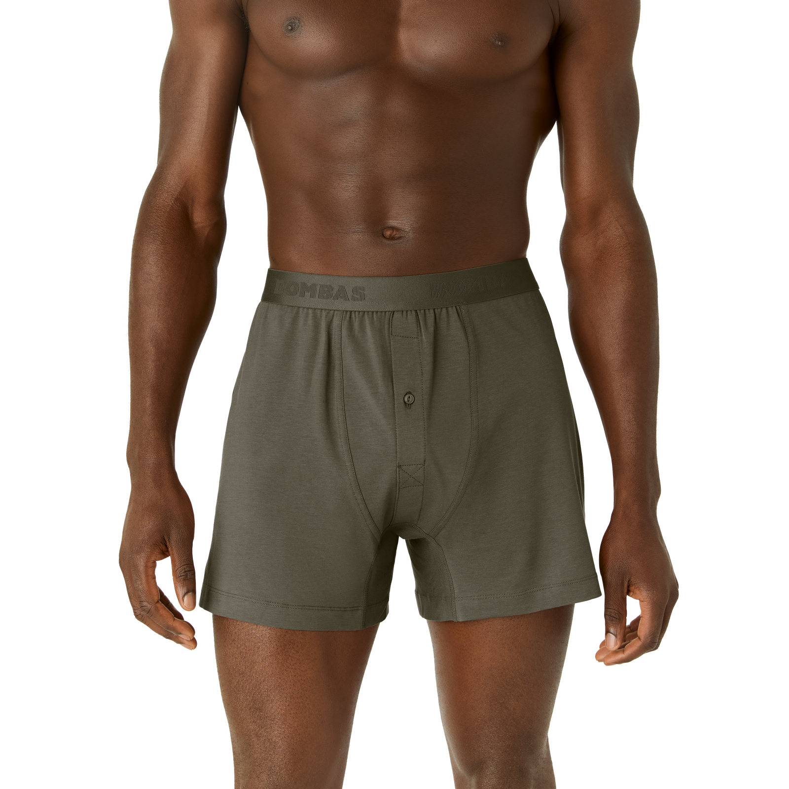 Men's Cotton Modal Blend Boxer - Slate Green MO1 [8473]