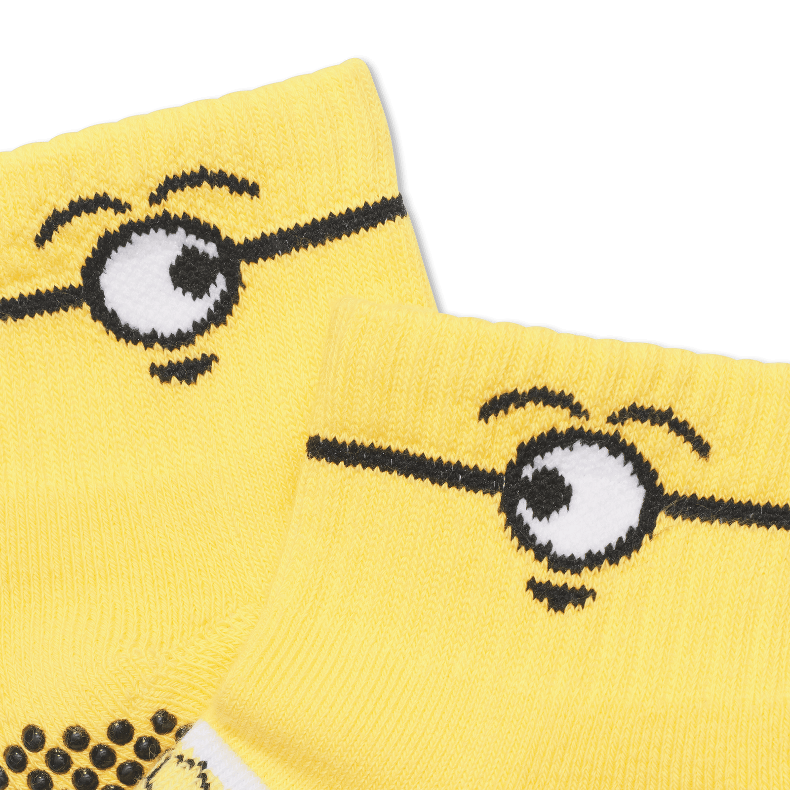 Toddler Minions X Bombas Gripper Calf Socks - Lemon Detail [8492]