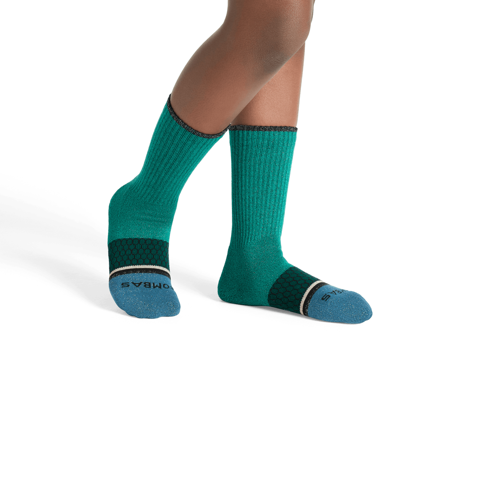 Wicked X Bombas Calf Socks - Bright Pine YO1 [8499]