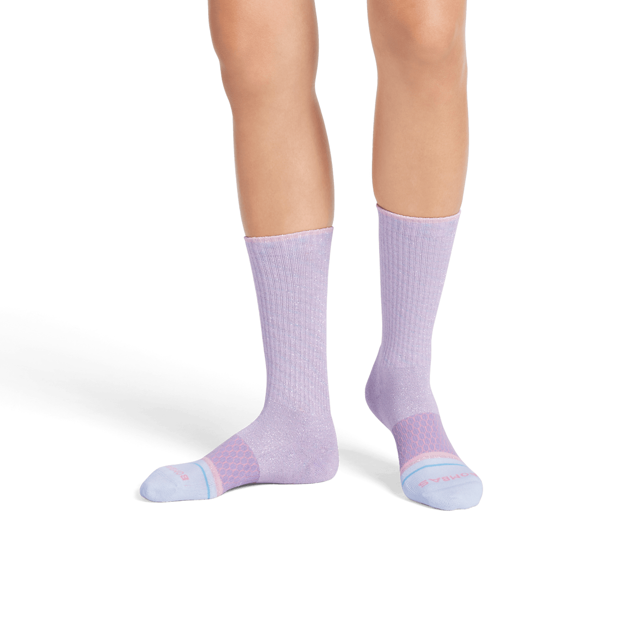 Wicked X Bombas Calf Socks - Pastel Purple WO2 [8501]