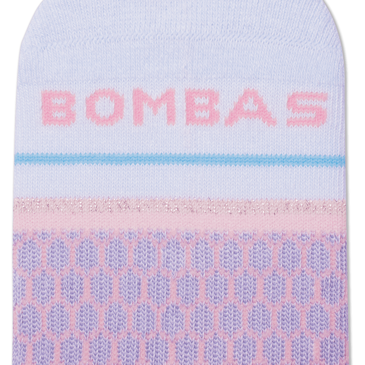 Youth Wicked X Bombas Calf Socks - Pastel Purple Detail [8501]