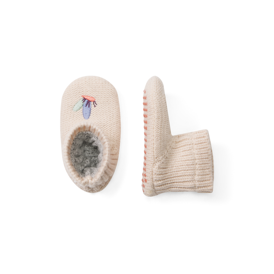 Baby Gripper Slipper - Light Sunday Landing
