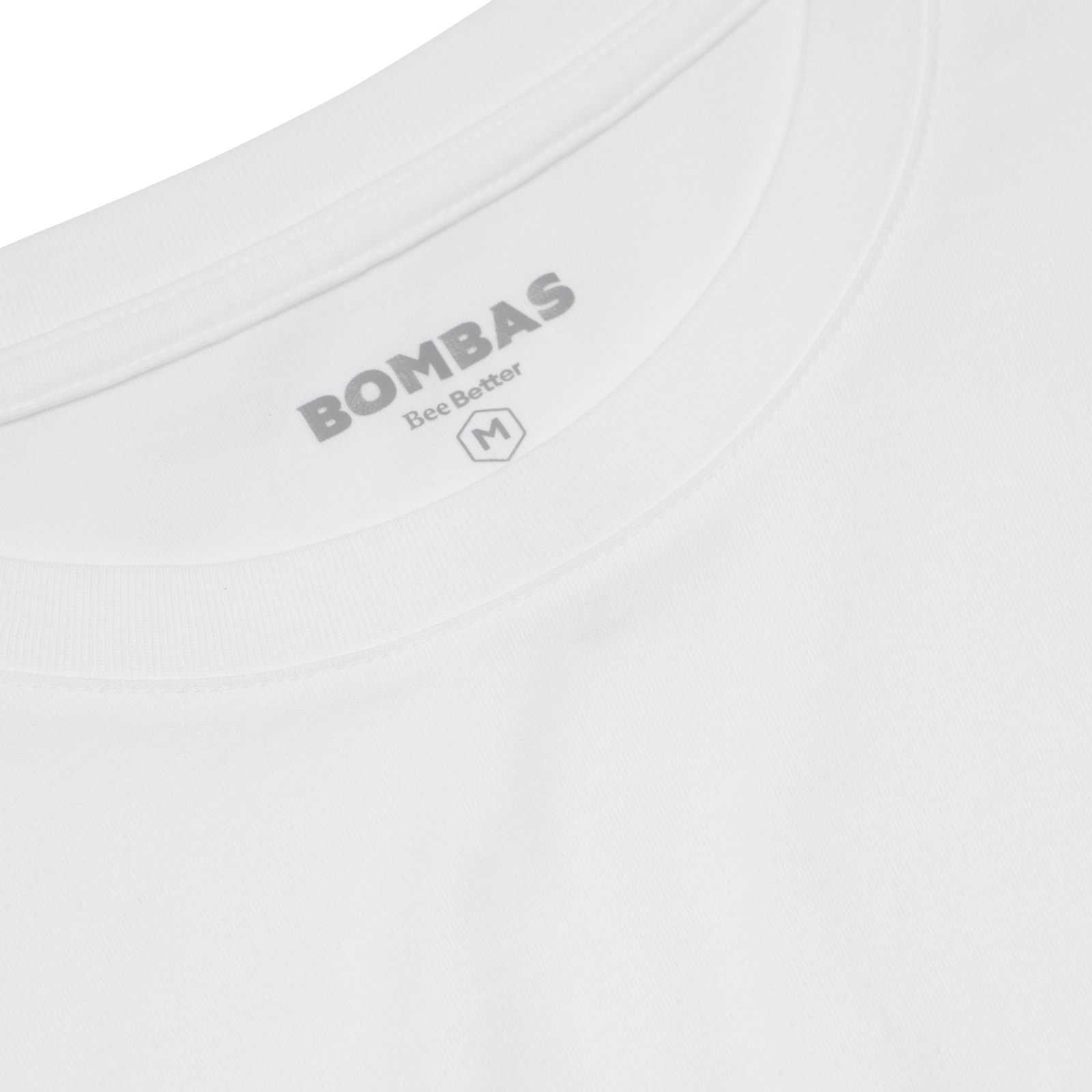 Men's Pima Cotton Pocket Crew Neck T-Shirt - White Detail [8527]