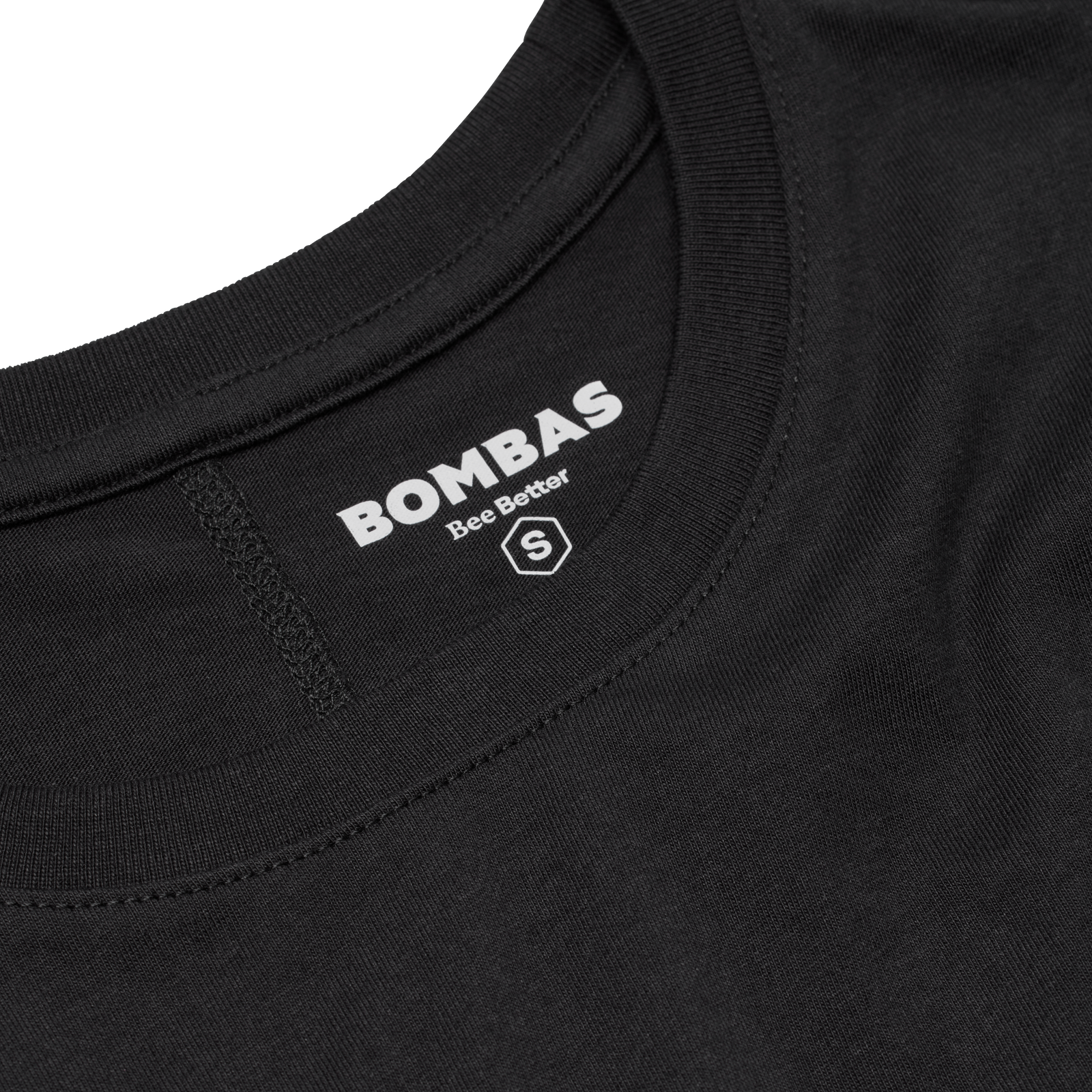 Women's Pima Cotton Slim Crew Neck T-Shirt - Black Detail [8528]