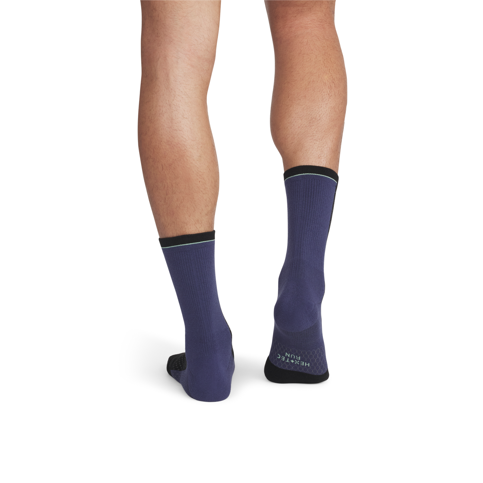 Running Half Calf Socks - Black MO2 [8571]