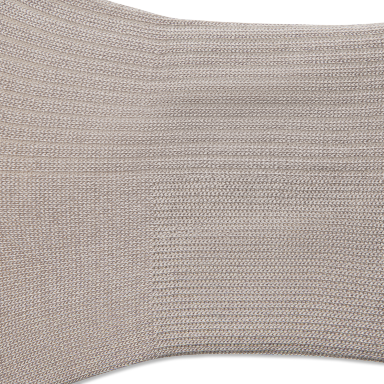 Featherweight Half Calf Socks - Natural Taupe Detail [8593]