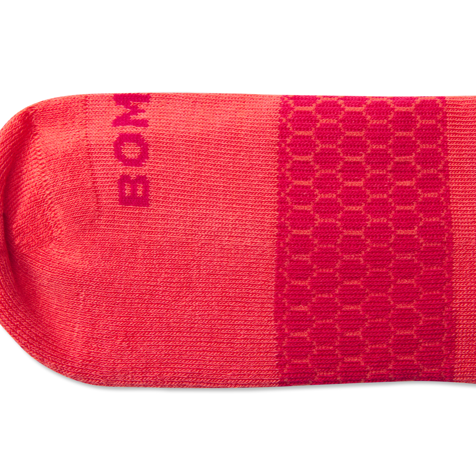 Solids Quarter Socks - Heirloom Red Detail [8614]
