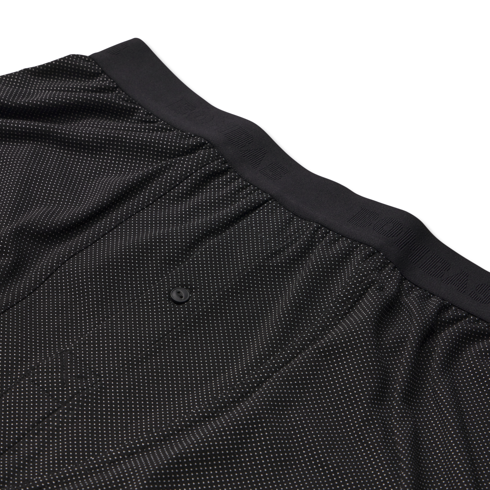 Men's Cotton Modal Blend Boxer - Black Birds Eye Detail [8708]