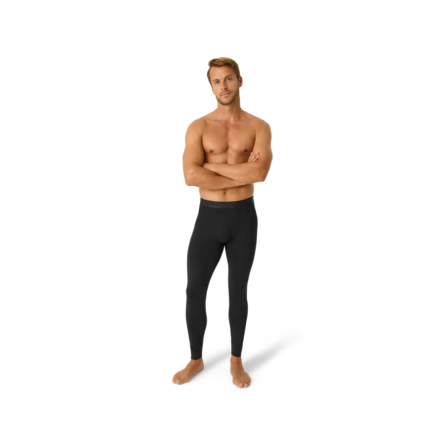 Men's Cotton Modal Blend Long Underwear - Soft Lounge Ease