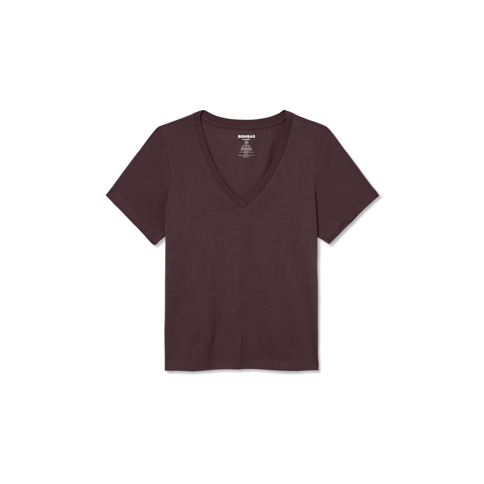 Women's Pima Cotton V-Neck T-Shirt - All Spice L [8738]
