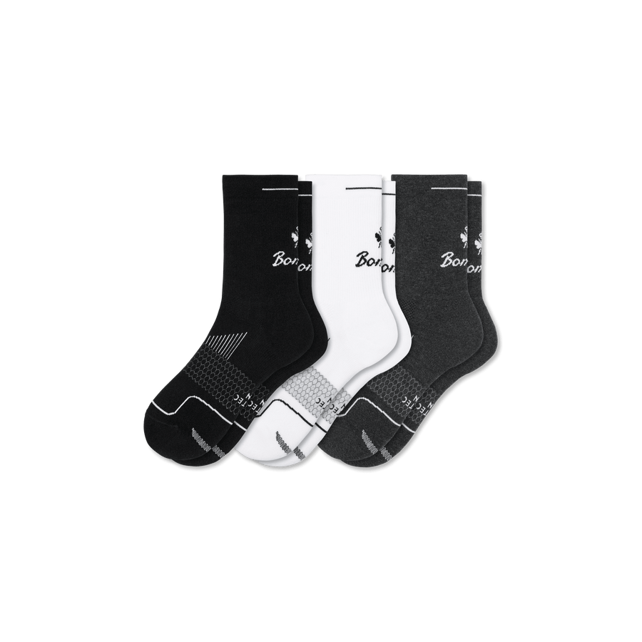 Men's Run Half Calf Sock 3-Pack - Steady Low Cut Rotation