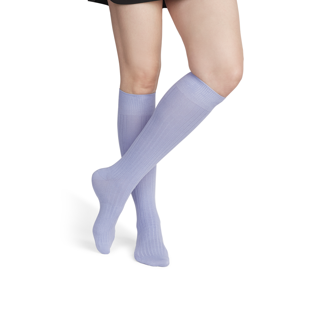 Ribbed Dress OTC Socks - Dawn Blue WO1 [8806]