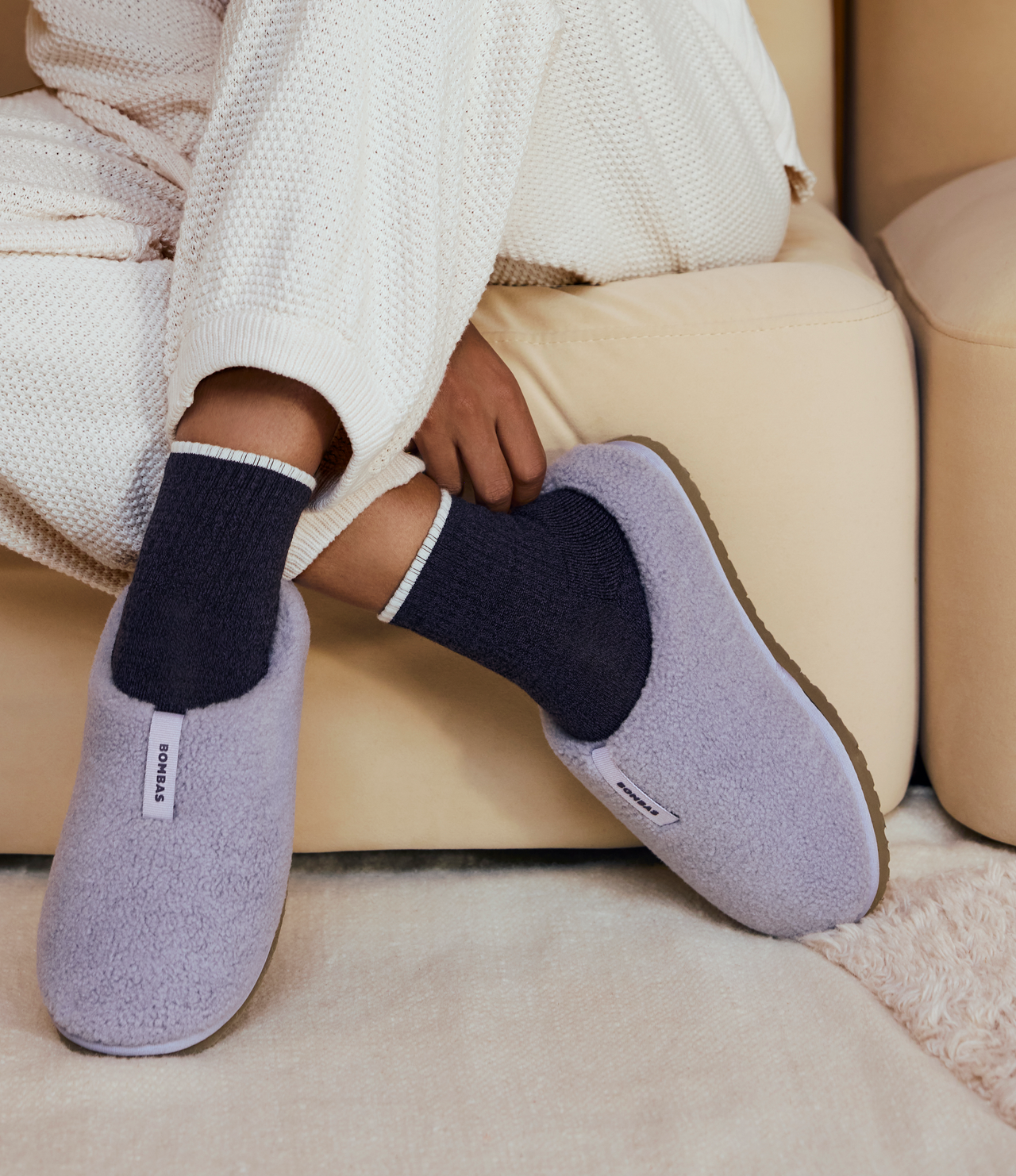 Women's Sunday Plush Slipper - Nimbus Grey [8814][LIFESTYLE]