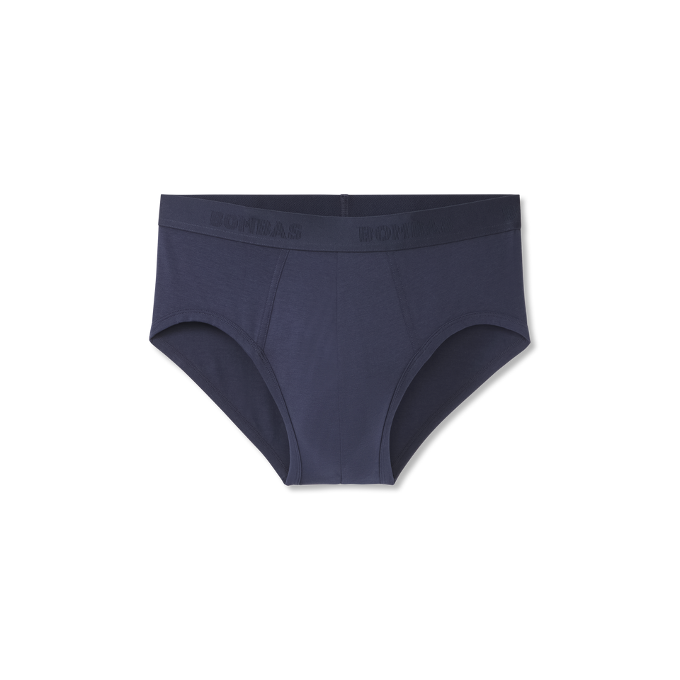Cotton Modal Blend Brief - Midnight Navy L [8817]