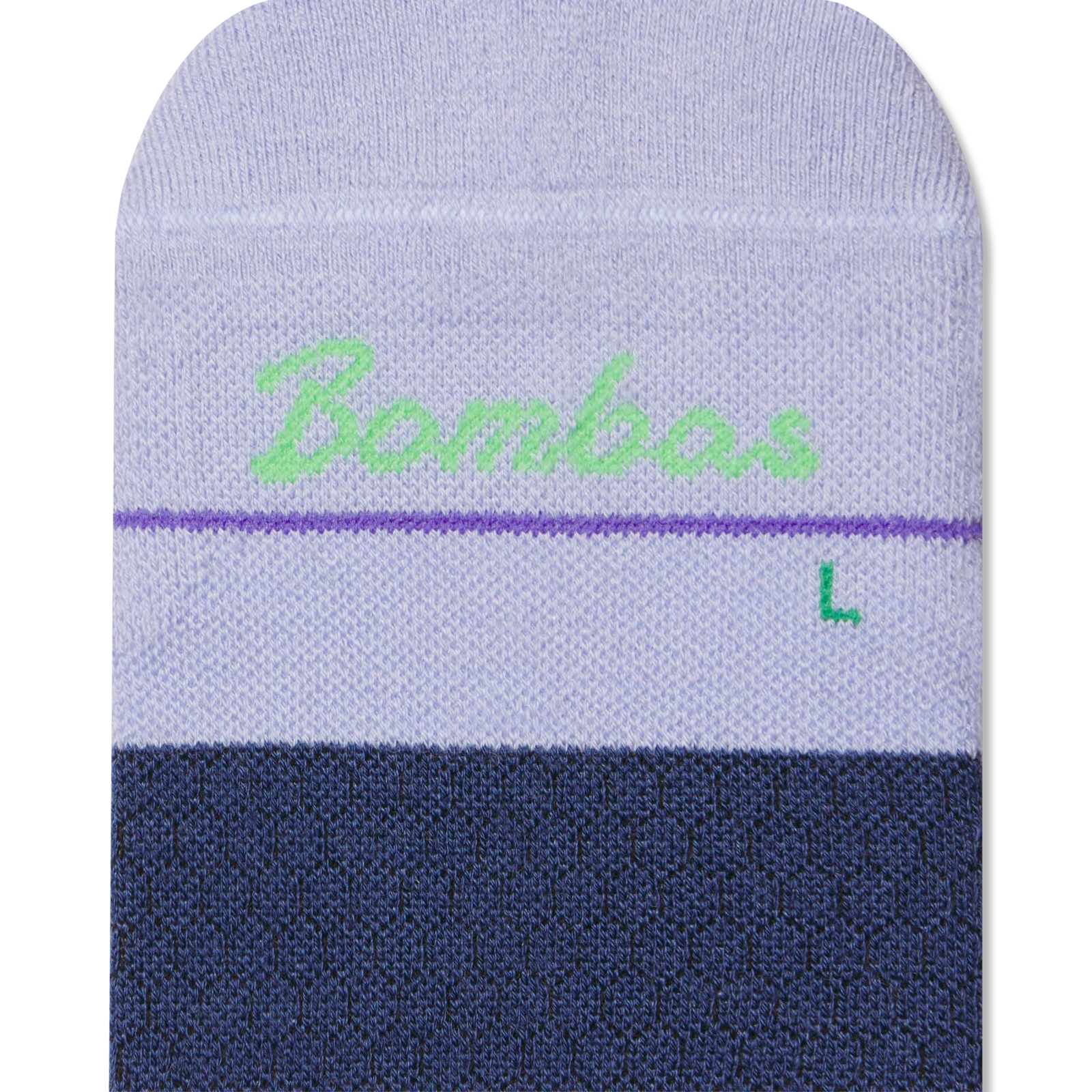 Merino Wool Blend Athletic Quarter Socks - Dawn Blue Detail [8829]