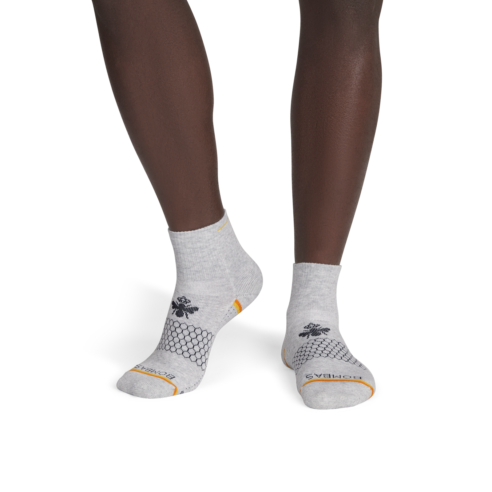 Golf Quarter Socks - Light Grey Heather Spice MO1 [8845]