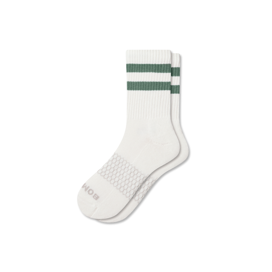 Women's Vintage Stripes Half Calf Socks - Everyday Trail Support