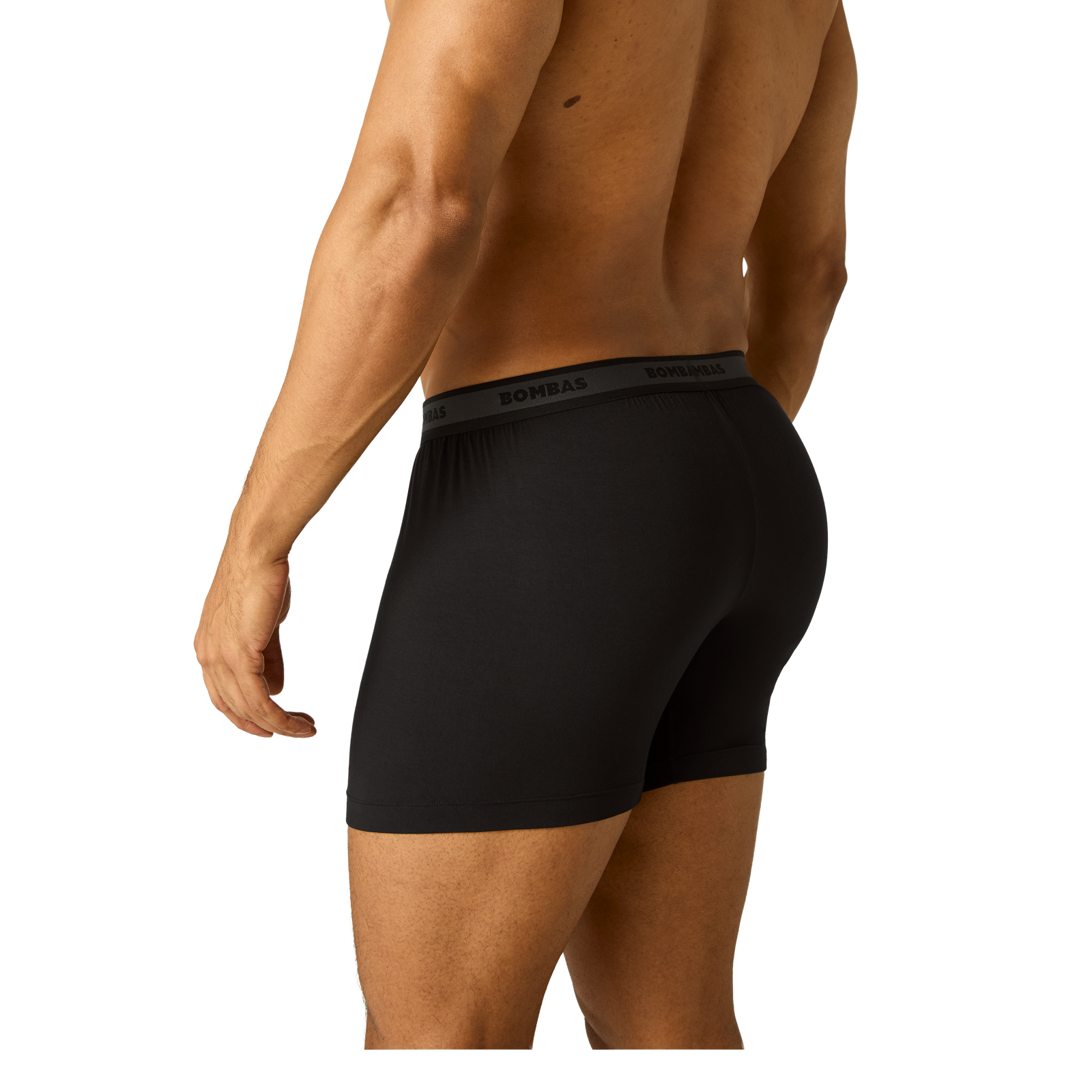 Men's Soft Flex Boxer Short - Black MO2 [8968]