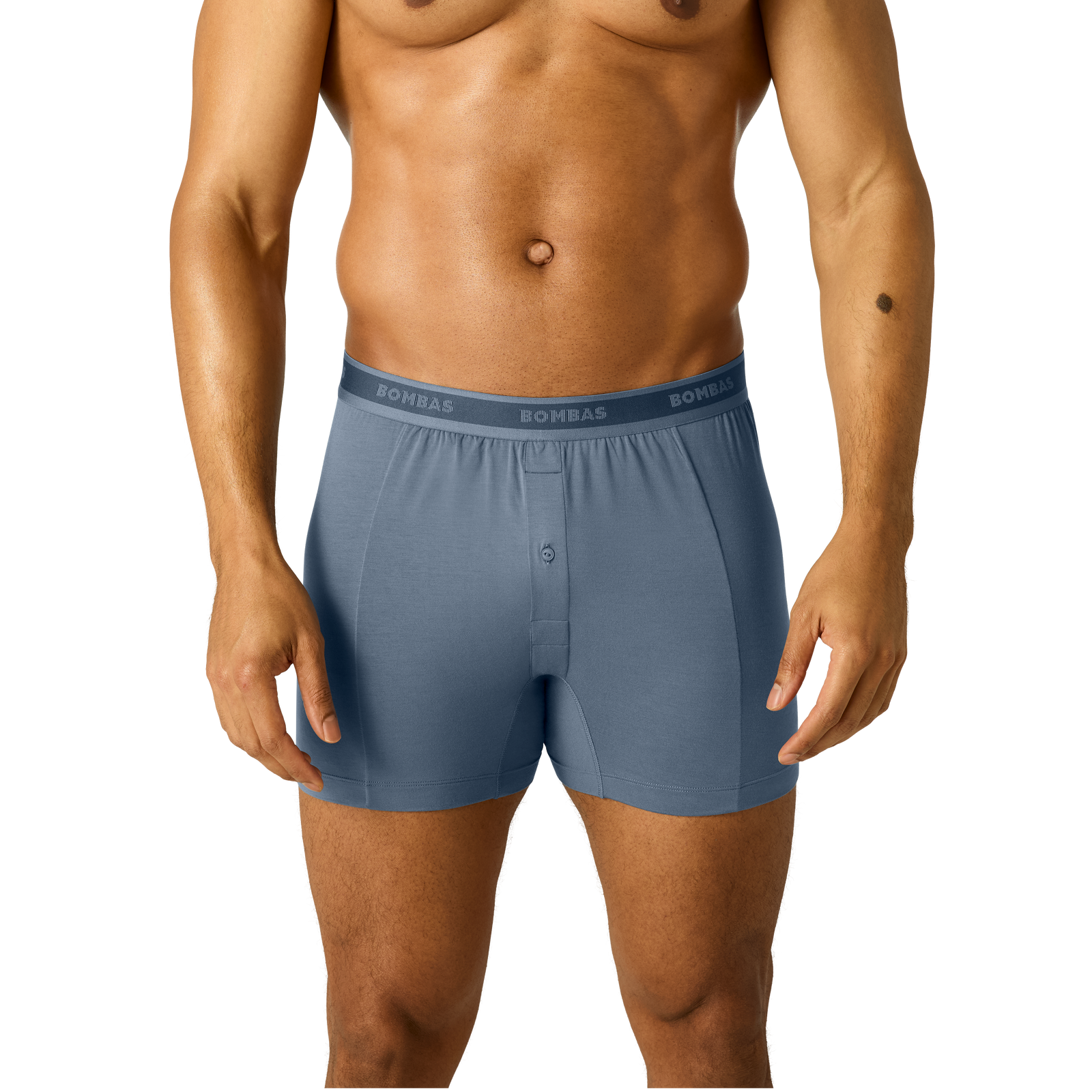 Men's Soft Flex Boxer Short - Steel Blue MO1 [8968]
