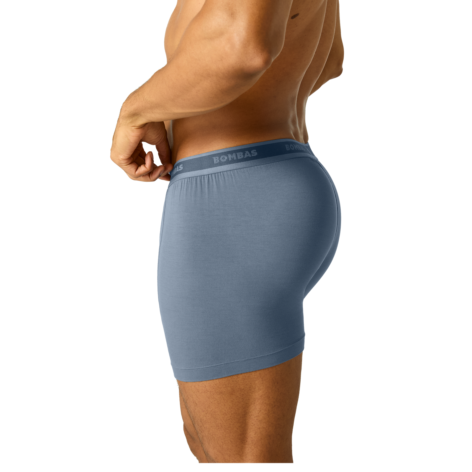 Men's Soft Flex Boxer Short - Steel Blue MO2 [8968]