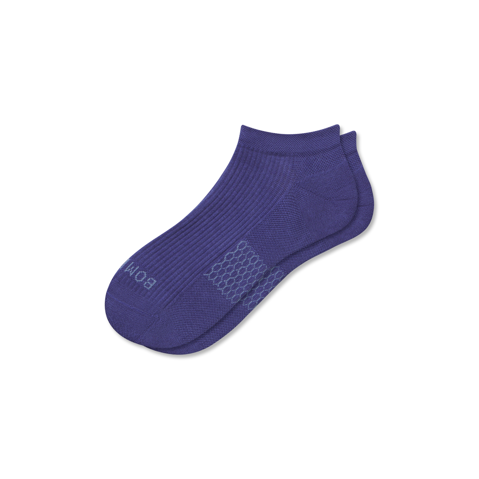 Modern Rib Ankle Socks - indigo L [9034]