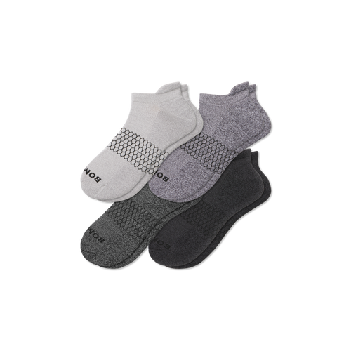 Marl Ankle Sock 4-Pack - Shades L [9037]