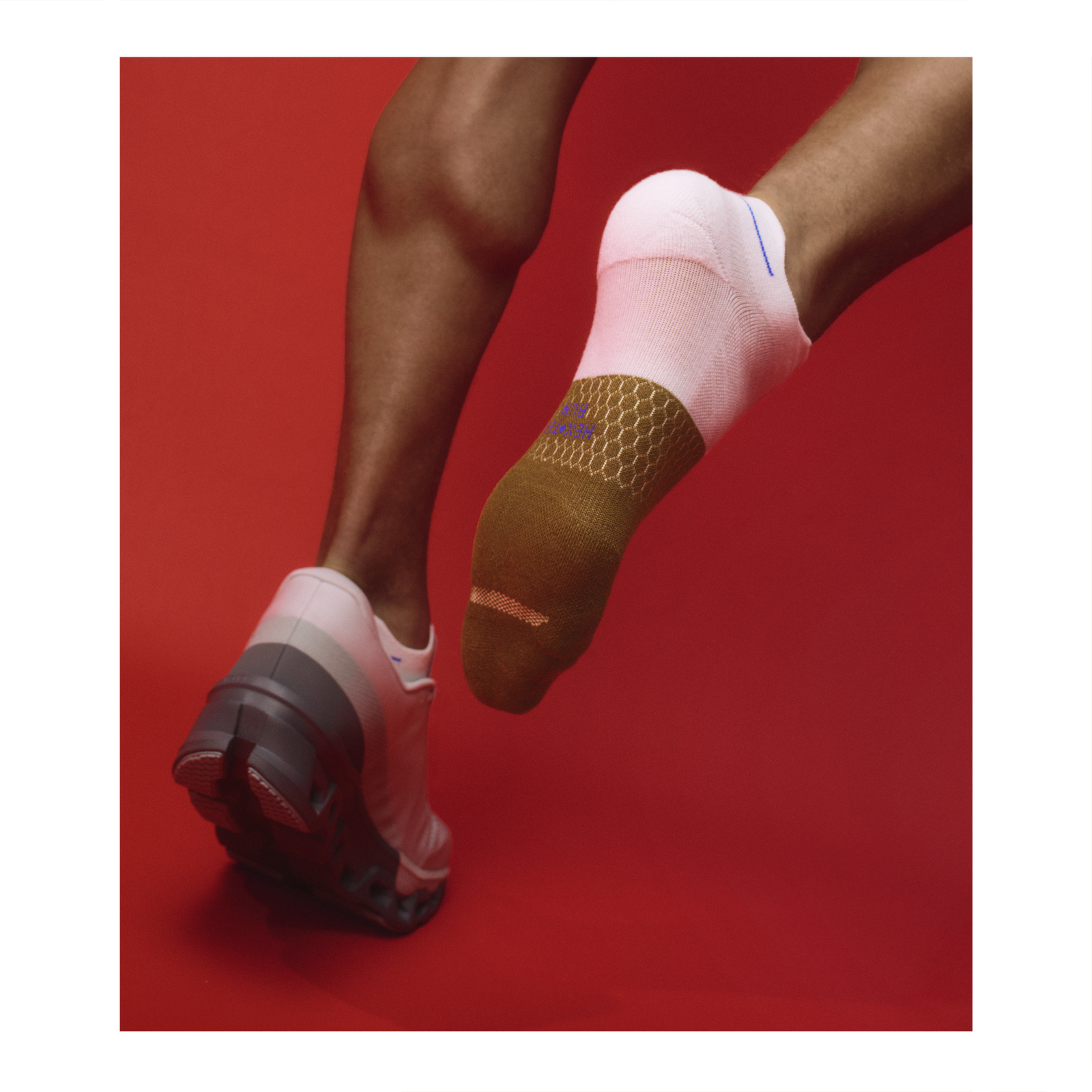Running Ankle Socks - Canteen [9150][LIFESTYLE]