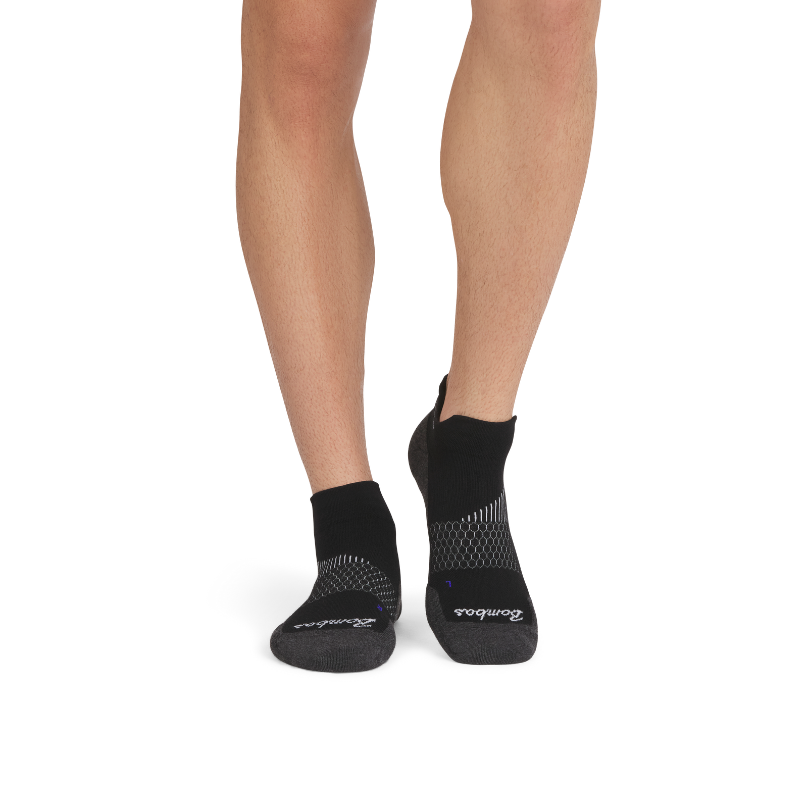 Running Ankle Socks - Black / Neon Cobalt MO1 [9153] [2025]
