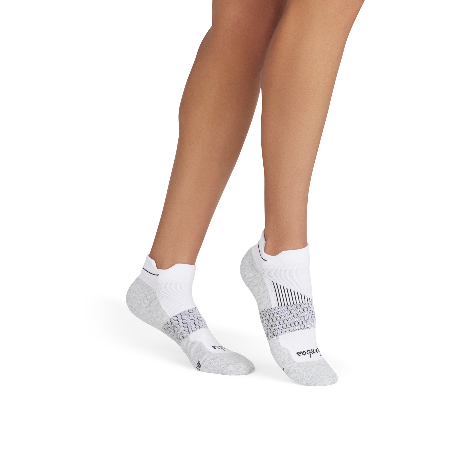Running Ankle Socks - White WO1 [9153] [2025]