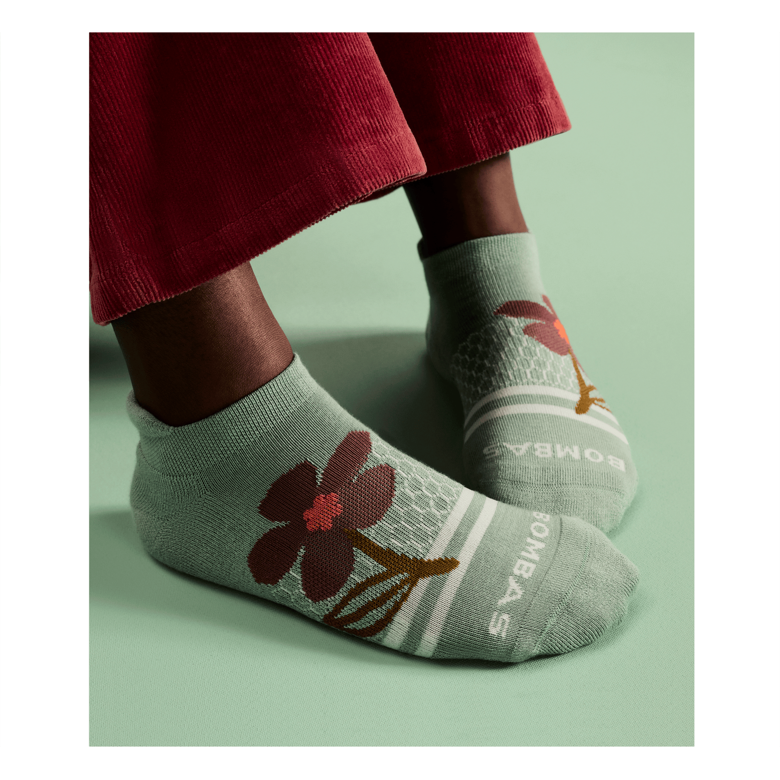Women's Ankle Socks - sage stone [9168] [LIFESTYLE]